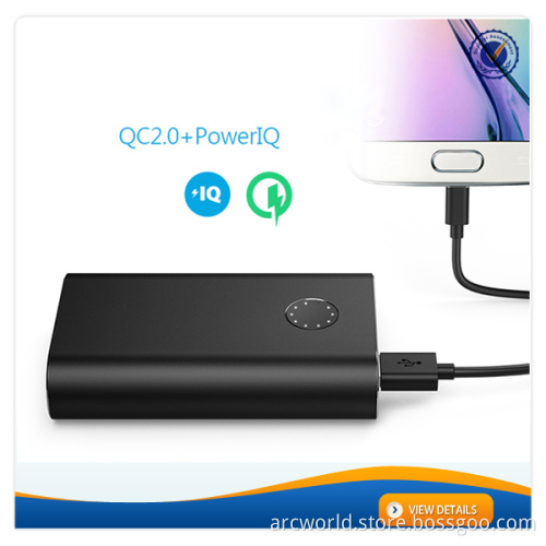 AWC461 Hot Selling universal high capacity portable power bank 10000mAh fast charger